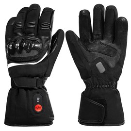 day wolf Heated Gloves Motorcycle Gloves Waterproof and Windproof for Riding, Motorcycling, Skiing, Hunting, Fishing, Riding, Cycling, Camping, Hiking