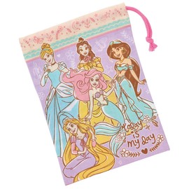 Skater KB62-A Children's Cup Bag, 8.3 x 5.9 inches (21 x 15 cm), Plincess, 23 Made in Japan