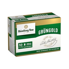 Bünting Tea Green Gold East Frisian Tea - 50 Tea Bags - Black Tea