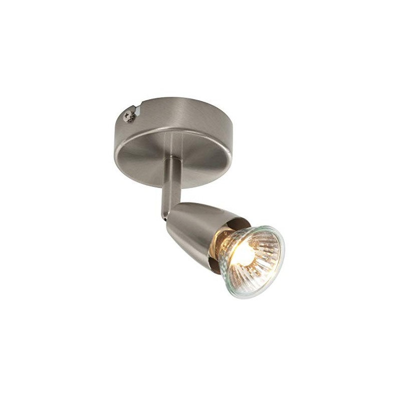 Saxby Amalfi 50W Single Satin Nickel Decorative Commercial Domestic Adjustable