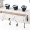Odoria 1/6 Scale Miniature Wall Spice Shelf Dollhouse Kitchen Accessories