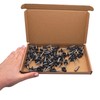Marcopol Pack of 60 Metal Roofing Screws Torx 4.8 x