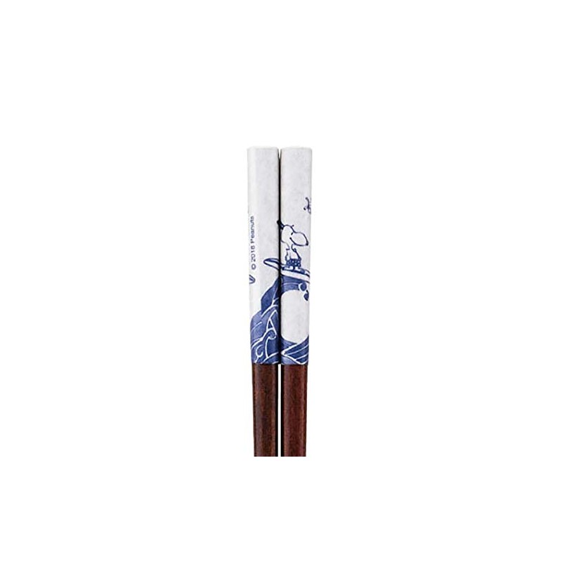 Peanuts SN83-840 Snoopy Dyed Chopsticks 8.3 inches (21 cm) Brown