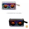 Maíz Bocina Radio Fm Luz Led Recargable Usb Bluetooth Portatil