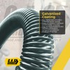 Galvanized Garage Door Torsion Spring .225 x 2 x 25