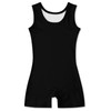 ACOCOPY Girls Leotards for Gymnastics Sparkly Biketards Unitard with Shorts