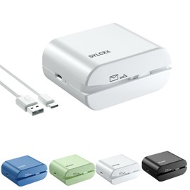 Rechargeable Electric Letter Opener - Letter Openers Envelope Slitter, Electric Envelope Opener, Mail Opener, Universal Envelope Efficient Letter Opener Tool for Office, Home (White)