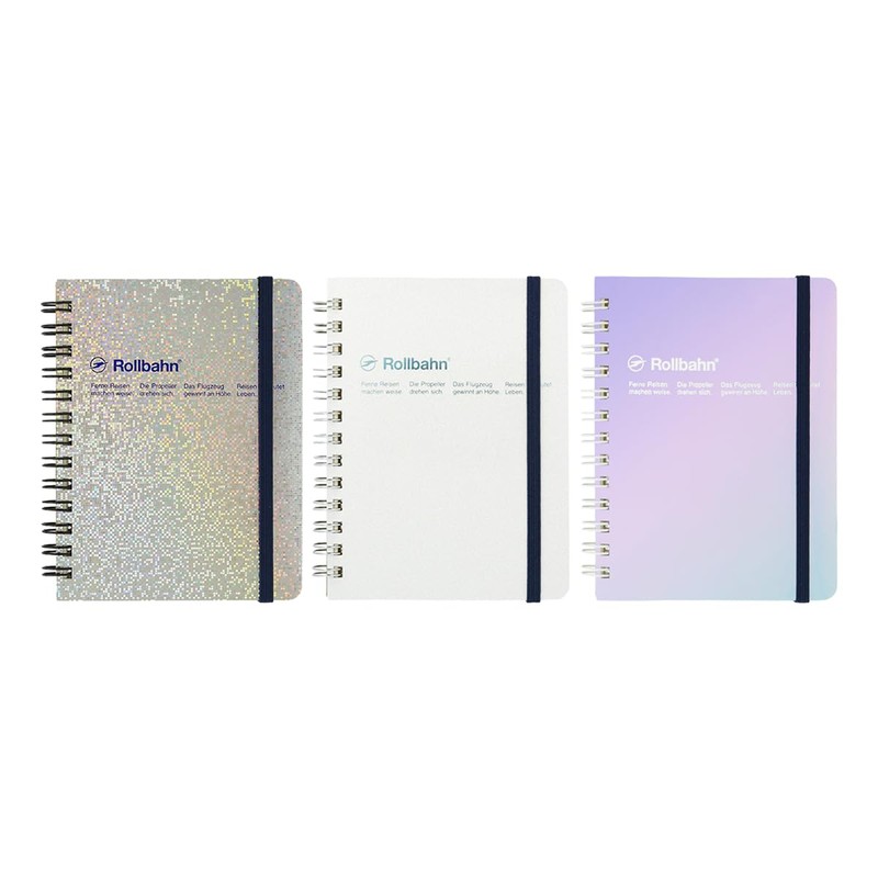 Delphonics Rolburn Memo with Pocket, Metallic M (Hologram)