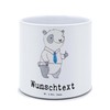 Mr. & Mrs. Panda Personalisierter XL Blumentopf Panda Großonkel -