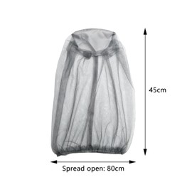 Pack of 3 Mosquito Net Head Mosquito Head Net Mosquito Net Head Hat Mosquito Mask Mosquito Hat Head Net Mosquito Net Hat for Fishing Camping Climbing Cycling Beekeeping Hiking