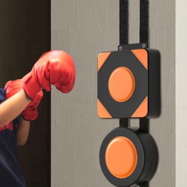 Baoblaze Boxing Wall Mounted Pad Boxing PU Leather Thickened Sandbag PU Leather Boxing Pads Punching Bag for Household Relaxing Martial Arts, Normal