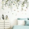 Esmee Green Leaf Wall Sticker Living Room Bedroom Bedside Entrance