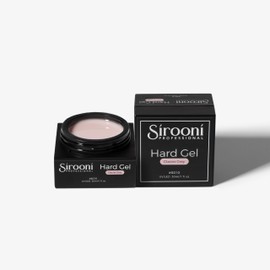 Sirooni Hard Gel for Nails – 30ml Builder Gel for Extensions, Strengthening, and Sculpting, Durable UV/LED Nail Gel for Salon and DIY Use (Glacier Grey, Short)