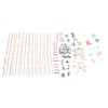 Electronic Component Kit LED Diodes 30 Values Resistors Ceramic Capacitor