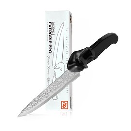 EverGrip Pro Chef Knife 8 Inch, High Carbon Stainless Steel Full Tang Kitchen Knife, Ergonomic Handle for Chopping, Slicing & Dicing, (Right Handed)