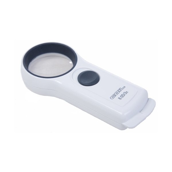 3X COIL Illuminated Pocket Magnifier 1.75 Inch Lens