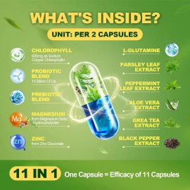 Totaria Health Desodorante Body Deodorizing Con 120 Capsulas Sin Sabor                                                                                