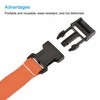 sourcing map Luggage Straps, 1.5m Length Adjustable Suitcase Belts with