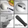 Pizza Peel Metal Steel Round Spatula Paddle Peel 10 Inch