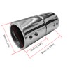 RedSnake Stainless Steel Marine Grade Boat Railing Pipe Connector Folding