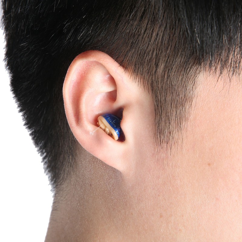Left Hearing Aid InEar Sound Amplifier Battery Wireless Hearing Enhancer