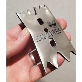 Slab Clamping Dogs for Woodworkers, Universal Clamps for CNC, Carving - set of 6