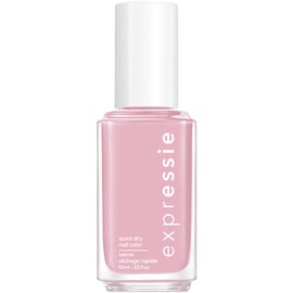 essie Expressie Nail Polish, Quick-Dry Lilac Purple Nail Polish, Vegan, Throw It On, 0.33 fl oz