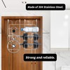 Pastlla 4 Tier Lid Organizer - No Drilling Wall Mounted