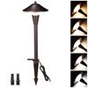 Varmtalys Low Voltage Pathway Lights - 2700K/3000K/3500K/4000K/5000K Selectable Landscape Sidewalk