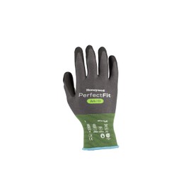 Honeywell New Perfect Fit 3.0 Cut Resistant Gloves NPF24 with Grey Liner with Black Coating, Antistatic, Touchscreen Capable, Washable, Food Certified, Size 9L, NPF24-0118N-9 (BAG with 10 Pairs)
