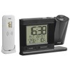 TFA Dostmann 60.5018.01 Wireless Projection Alarm Clock with Outdoor Transmitter