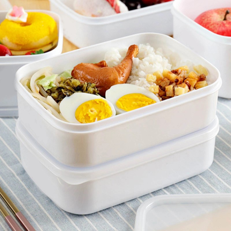 Unbranded Fridge Storage Box Plastic Box 1400ml Microwave Safe For