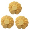 FOMIYES 3sets Face Makeup Removal Pads Soft Cotton Rounds Gentle