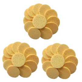 FOMIYES 3sets Face Makeup Removal Pads Soft Cotton Rounds Gentle Cleanser Round Perfect for Travel Skin-friendly 20pcs*3