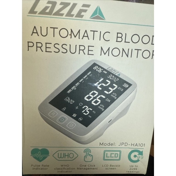 LAZLE Automatic Blood Pressure Monitor - JPD-HA101