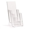 taymar brochure stand, transparent