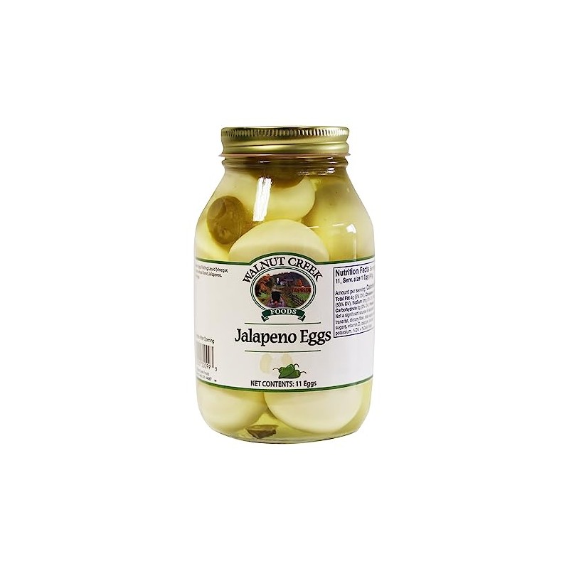 Amish Jalapeno Pickled Eggs 11 eggs