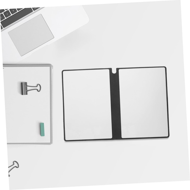 Operitacx Small Dry Erase Whiteboard Notebook Pu Cover A5 Size