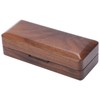 Solid Wood Mouthpiece Case Box Portable Storage for Sax Musical
