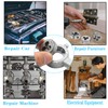 WANGR 8 Pcs Metric Dies Set - Tap and Die