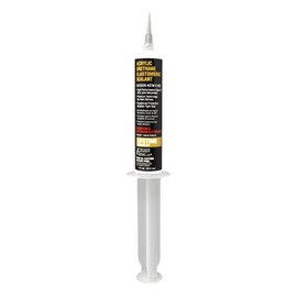 Finish Line Acrylic Urethane Elastomeric Sealant Pre-Filled Precision Caulk Gun One Ounce Tube Single (Clear)