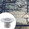KUMGROT 2 Pcs Silver 53x29mm 316 Stainless Steel Marine Deck