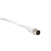 CABLEPELADO 5 Meter 75 Ohm Coaxial Female to F Male