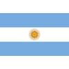 2 x Argentina Flag Stickers 8 x 5 cm Sticker