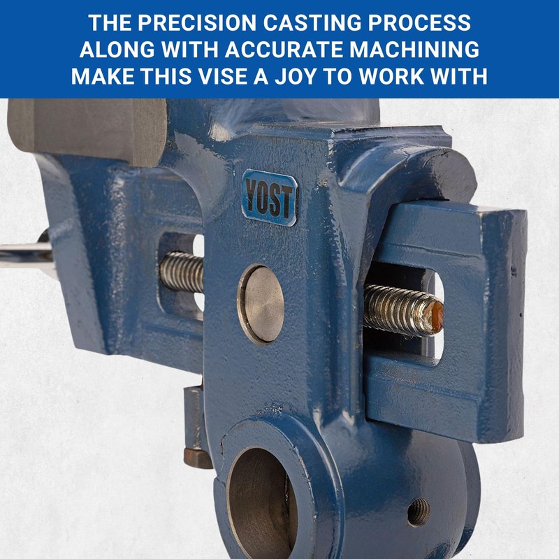 Yost Tools MAV-3.5 Multi-Angle Vise, Blue, 3.5"