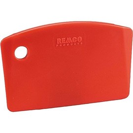 Remco 69594 Scraper,Bench,5.5",PP,Red, 1 Count (Pack of 1)