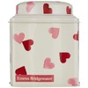 Bridgewater Emma Hearts Wavy Dome Lid Caddy 105 x 105