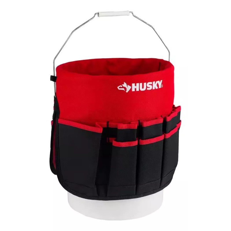 Husky Porta Herramientas Husky Para Cubeta 5 Galones Con 30