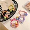 Wenlly Pack of 10 Cute Flower Hair Bobbles Elastic Ponytail
