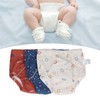3pcs Baby Absorbent Training Pants Reusable Washable 6 Layers Gauze